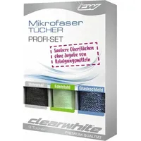Clearwhite Microfaser Tücher 3 Stück