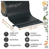 TSGPS Kingpower - Sichtschutz pvc Sichtschutzstreifen für Doppelstabmatten Zaun Doppelstabmattenzaun Stabmattenzaun Gartenzaun Auswahl 5 Farben