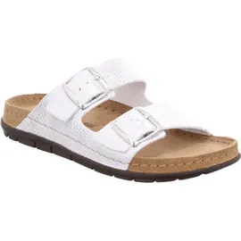 ROHDE Damen Pantolette gemusterter Zweiriemer mit Schnalle Rodigo-D 5872, Größe:38 EU,
