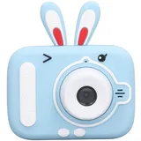 Kinderkamera, 2,0-Zoll-Farbdisplay Kinder-Selfie-Kamera HD 1080P Kinder-Digitalkamera Kinderkamera-Spielzeug mit 32-G-Speicherkarte und Lesegerät für Jungen und Mädchen (Blau)