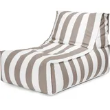 Sitting Point Sessel Santorin Rock Taupe Streifen-Muster