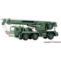 KIBRI 18043 H0 Bundeswehr LIEBHERR Mobilkran LTM 1050/3