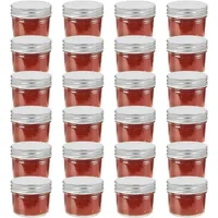 vidaXL Marmeladenglas 110 ml 24 St.