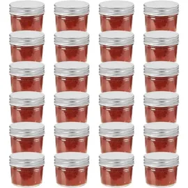 vidaXL Marmeladenglas 110 ml 24 St.