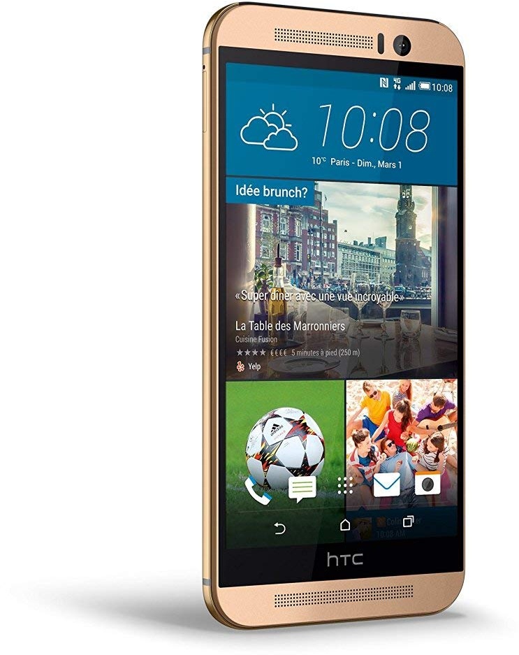 HTC One M9 Smartphone, kein SIM-Lock, 4G, 5 Zoll, 32 GB, Android 5.0 Lollipop