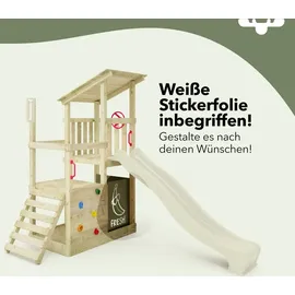 FATMOOSE Spielturm FruityForest mit SurfSwing und Rutsche Apfelgrün