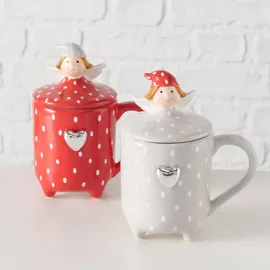 Boltze Becher mit Deckel Malena, 360 Ml