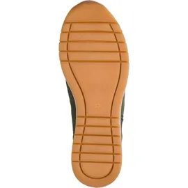 Marco Tozzi Damen Sneaker mit Reißverschluss Freizeit, Grün 40