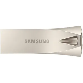 Samsung BAR Plus USB-Stick Typ-A, 512 GB mit Schlüsselring Champagne Silver