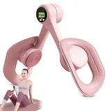 Oberschenkeltrainer für Frauen, Beckenbodentrainer mit 360° Drehung & Digitalanzeige, Trainingsgerät für Oberschenkel Innenseite, Beckenbodenmuskel Training zu Hause