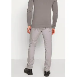 Indicode Stoffhose "Gower", Herren, Gr. 30, Länge 34, grau (lt grau), Web, Obermaterial: 98% Baumwolle, 2% Elasthan, unifarben, schmal normal, Hosen Stoffhose, Baumwollmischung, regular fit