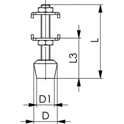 AMF Spannpratze 14 mm