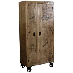 SIT Schrank »RUSTIC«, Mangoholz/Metall, 2-türig - braun