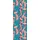 Queence Vinyltapete Aylin 90x300 cm 0,9 m2 Blau/Bunt