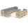vidaXL Garten-Lounge-Set 10-tlg. natur/grau 3077164