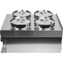 Lincat Silverlink 600 Bain-Marie Bs4W 4X 4,5L