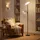 GLOBO LED Stehleuchte 20w H 178 cm Schwarz
