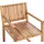 Beliani Sassari Premium Gartenstuhl 2er Set 59 x 59 x 108 cm hellgrün