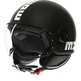 MOMODESIGN FGTR Classic Matt Schwarz/Weiß XS