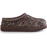 UGG Australia Tasman Clog Mule Leo-Muster Braun 41