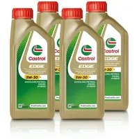 Castrol 4x 1 L EDGE 5W-30 M [Hersteller-Nr. 15F6DA]