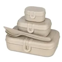 Koziol Lunchbox Pascal Ready 4tlg. Kunststoff Beige