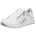 Sneaker Low Silber/Weiß 36