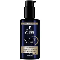 Schwarzkopf  Accessoires Haare Gliss Night Elixir Serum Für Geschädigtes Haar  in multifarben, Einheitsgrösse