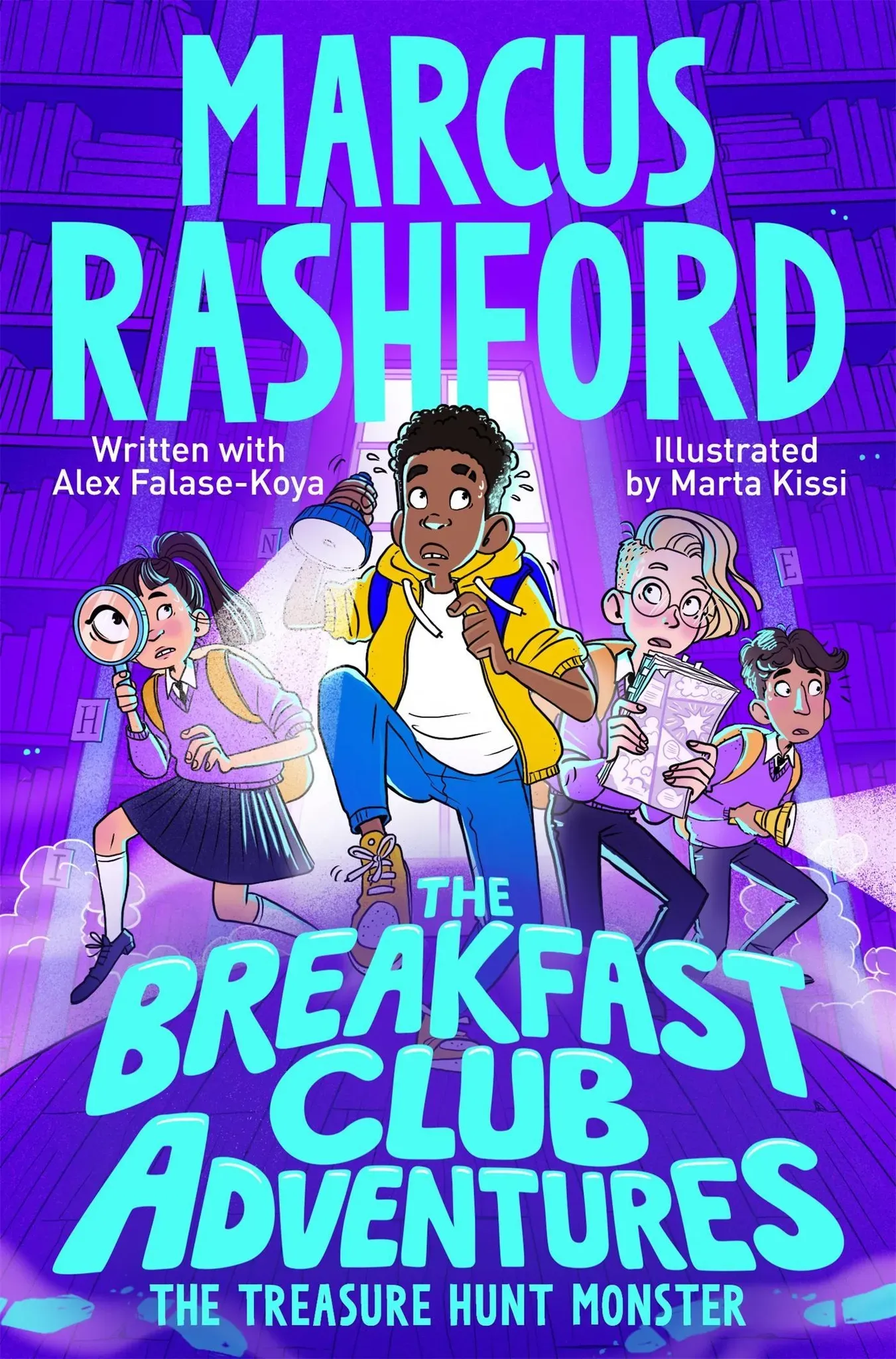The Breakfast Club Adventures: The Treasure Hunt Monster - Marcus Rashford  Taschenbuch