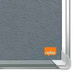 NOBO Filz-Notiztafel 90 x 60 cm Grau