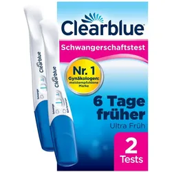 Clearblue Schwangerschaftstest Frühe Erkennung  2 St Test