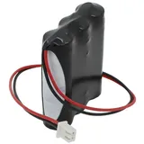 AccuCell Notleuchtenakku NiMH 3,6V 1500mAh F1x3 Mignon AA ersetzt Fischer AP-0360-0100-AA-NC-01