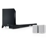 Teufel CINEBAR LUX Surround Ambition "5.1-Set" Soundbar (Bluetooth, 150 W, Internetradio, Sleeptimer) weiß