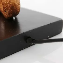 Steinhauer Erdmännchen Tischlampe Gold Schwarz