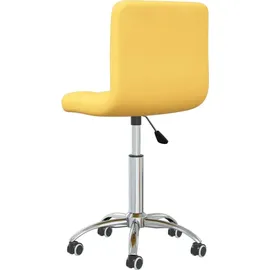 vidaXL Bürostuhl Drehbar Stoff Gelb