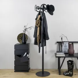 Spinder Garderobenständer Circle Schwarz