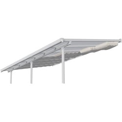 Palram - Canopia   Beschattung, Sonnensegel für 3x8.5 Terrassenüberdachung, weiß