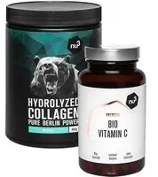 nu3 Hydrolysat de collagène organique + Premium Vitamine C Set(S) 1 pc(s)