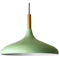 Bamyum Champion Pendelleuchte aus Holz und Metall 35 cm,