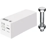 E-Norm 6-Kantschraube 4.8 Mu galZn M8 x 30 200 Stück