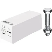 E-Norm 6-Kantschraube 4.8 Mu galZn M8 x 30 200 Stück