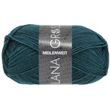 Lana Grossa Meilenweit 50g | Sockenklassiker, waschmaschinenfest | Handstrickgarn aus 80% Schurwolle & 20% Polyamid | 50g Wolle zum Stricken & Häkeln | 210m Garn