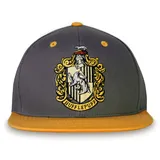 LOGOSHIRT Baseball Cap Hufflepuff grau/gelb One Size