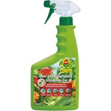 Compo Grün- und Blühpflanzen Schädlings-frei AF - anwendungsfertiges Spray gegen Spinnmilben, Blattläuse & Co. - für gesunde Zierpflanzen - im Haus & im Garten - 750 ml