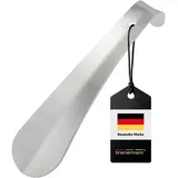bremermann Schuhlöffel, Reise-Schuhanzieher, klein 16cm, aus Edelstahl - alle