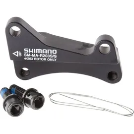 Shimano Adapter für IS-Bremse/IS-Gabel HR, für 203mm, für BRM975-160R schwarz"