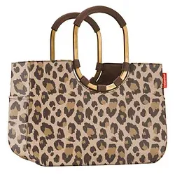 reisenthel® Einkaufskorb loopshopper L frame LEO MACCHIATO Kunstfaser leo macchiato