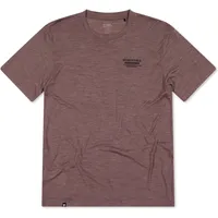 Mons Royale Zephyr Merino Tencel T-Shirt braun XL