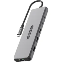 Sitecom 10-in-1 USB 4 Power Delivery Multiport Adapter 100 W