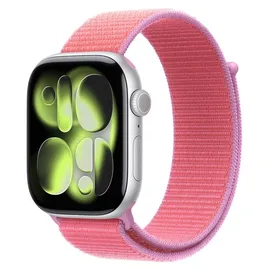 Apple 46 mm Sport Loop Bright Guava orange
